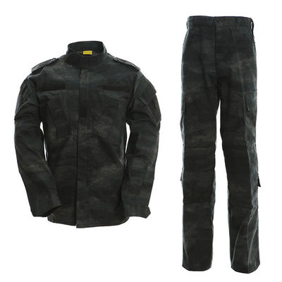 Traje de treino de manga longa para homens Traje de treino de CP Traje de uniforme ACU Tecido Peso 1,1 kg/conjunto