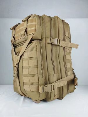 Mochila de treino ao ar livre com design flexível e material de algodão poliéster