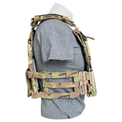 Colete Unisex de poliéster respirável Protector corporal de poliéster com design Molle
