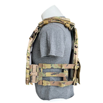 Colete Unisex de poliéster respirável Protector corporal de poliéster com design Molle