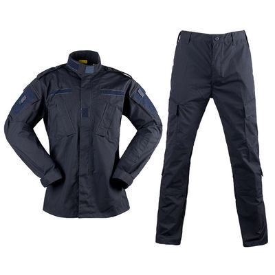 Treinamento ao ar livre respirável Camouflagem de trabalho masculino uniforme camisas de manga longa calças