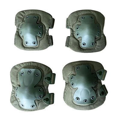 Proteção verde Confortável Black Hawk Cotovelo e joelhos de almofadas com Hard 6 Holes Shell