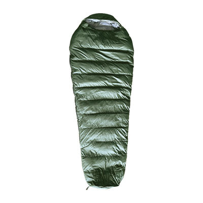GOOSE DOWN Enchendo Saco de Dormir de Acampamento com Design Impermeável e Saco Compressão