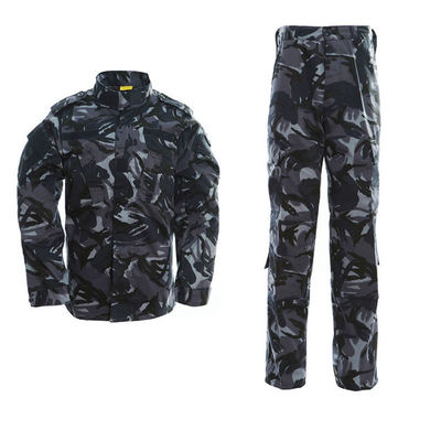 Impressão digital camisetas e calças de manga longa para uso externo de camouflagem ACU para homens