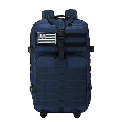 Mochila de caminhada ao ar livre de capacidade de 45L com fechamento de fecho e design à prova d'água