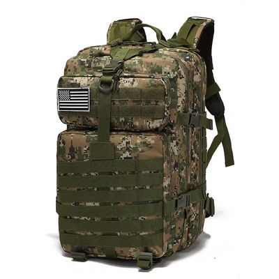 Mochila exterior de alça macia para capacidade personalizável e proteção à prova d'água