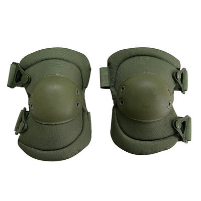 Regular 8 Holes Green Knee Elbow Pads Set Proteção de Queda Gear para Adultos 100% Poliéster