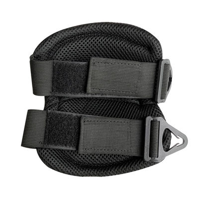 Confortável Hard Shell Negro Joelho e cotovelo almofadas para um tamanho se encaixa em todos os equipamentos de proteção