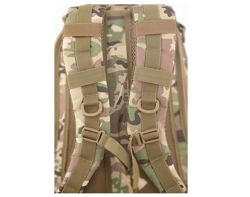 Exercício ao ar livre Mochila à prova d'água com sistema Molle e costas fisiológicas curvas
