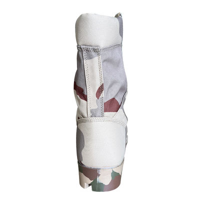 Botas verdes de deserto e botas de selva masculina com fecho de couro genuíno