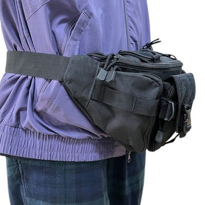 Saco de peito multifuncional Saco de fanny para homens Desportos ao ar livre Saco de cintura à prova d'água Ciclismo Turismo Corrida