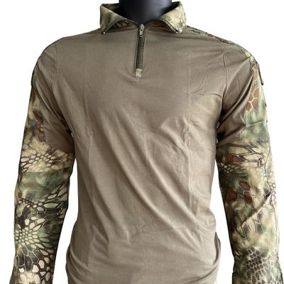 Traje respirável para o exterior Traje de sapo preto verde-oliva com 4 estações e tecido TWILL