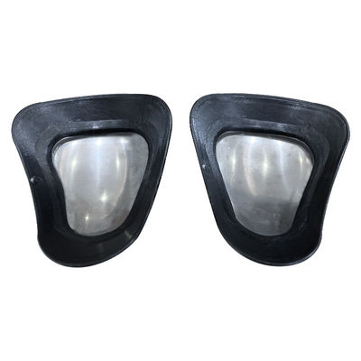 Logotipo personalizado Protector de ombro de metal de motocicleta almofada de ombro com espessura de 22 mm