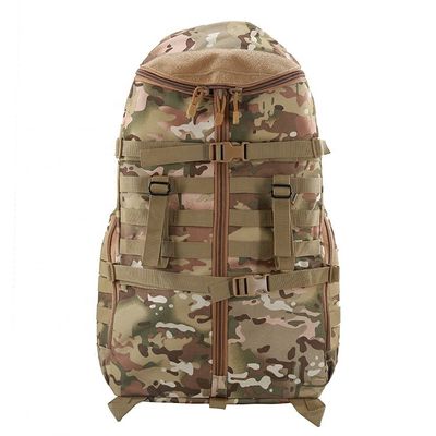Mochila confortável de 60 litros para viagens, acampamento e forças especiais