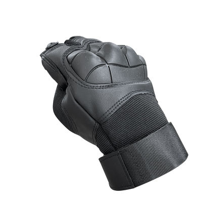 Luvas de treino de dedos negros resistentes à chama para personalização e proteção