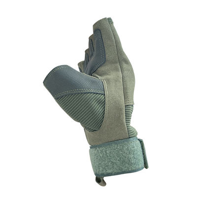 Proteção Guantes de Treinamento de Segurança Meio dedo verde personalizado para proteção máxima