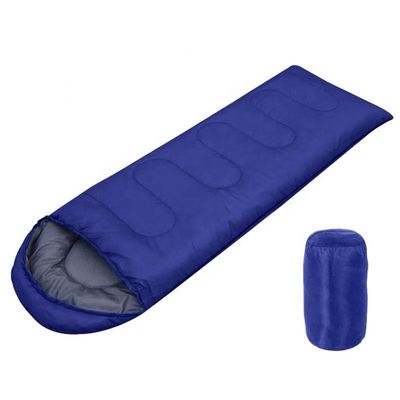 Acampamento ao ar livre cores personalizadas impermeáveis saco de dormir grande com algodão quente