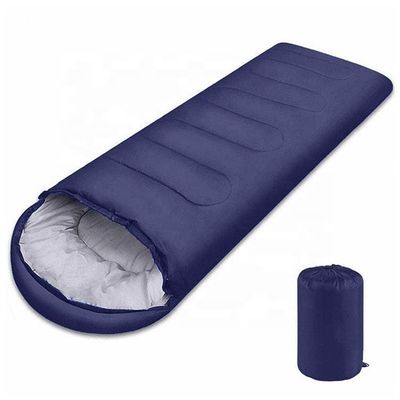Acampamento ao ar livre cores personalizadas impermeáveis saco de dormir grande com algodão quente