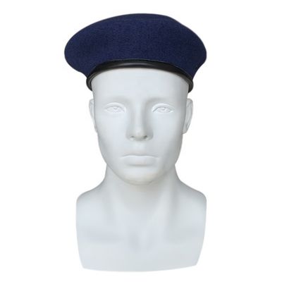 Elegante chapéu de boina vermelha com tamanho ajustável 0.2kg/pc tamanho universal 56-60cm lã