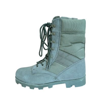 Botas de treino de lã de vaca azul e borracha para homens Confortáveis sapatos de tornozelo comprido