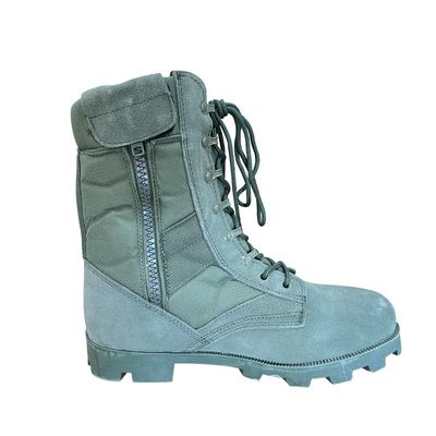 Botas de treino de lã de vaca azul e borracha para homens Confortáveis sapatos de tornozelo comprido