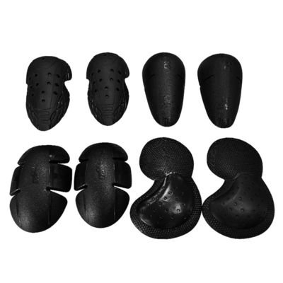 Protectores de motocicleta de rebote lento certificados CE para competição 254*158mm