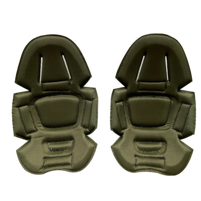 Pads de joelho e cotovelo de rã leve para treinamento ao ar livre em khaki ou personalizados