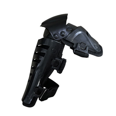 Protector de joelhos preto para motocicleta Set de quatro peças perfeito para atividades ao ar livre