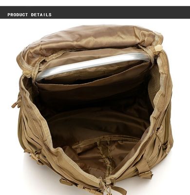 Mochila impermeável de 65L para desportos ao ar livre e viagens