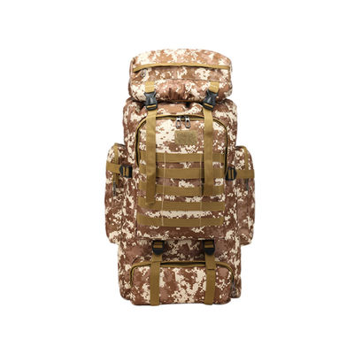 Mochila portátil multifuncional de 80L personalizada com armazenamento grande e design à prova d'água