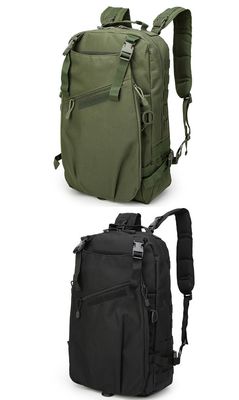 Mochila impermeável multifuncional de capacidade de 45 litros para esportes ao ar livre e acampamento