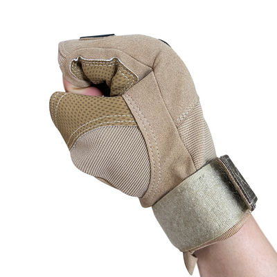 Proteja suas mãos com M-XL Meio Dedo de Escalada Proteção de Mão em PU / Nylon / Fibra