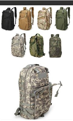 Mochila de 45L para viagens ao ar livre Técnica de ponte nervosa Impermeável e personalizada