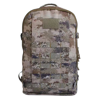 Mochila à prova d'água de 24L com correias com sistema Molle e tecido Oxford 600D