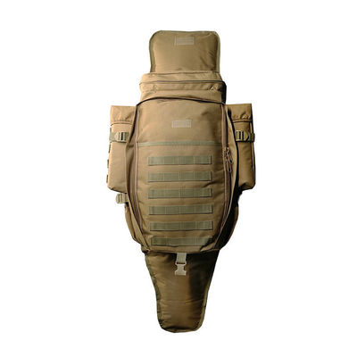 Mochila de montanhismo de alta capacidade de 70L com logotipo de tecido à prova d'água e respirável