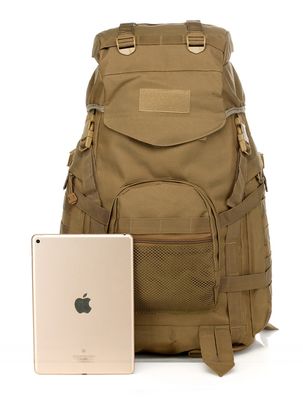 Mochila de linho à prova d'água de tecido de Oxford de capacidade de 40L 900D com alças de alta resistência