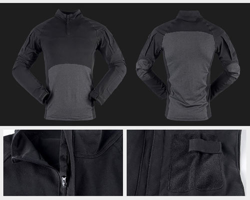 XS-XXXL Caminhadas ao ar livre Ripstop Manga Longa Trainer Uniforme de Rã de Tecido