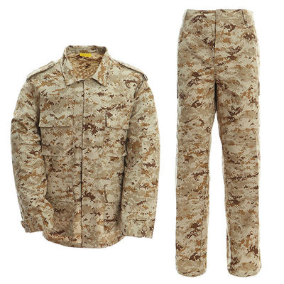 Tipo de tecido respirável tecido personalizado BDU Homem camisa uniforme Ripstop algodão S-4XL