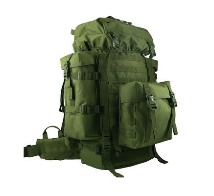 Mochila de viagem ao ar livre com fecho de fecho de grande capacidade e estilo contemporâneo