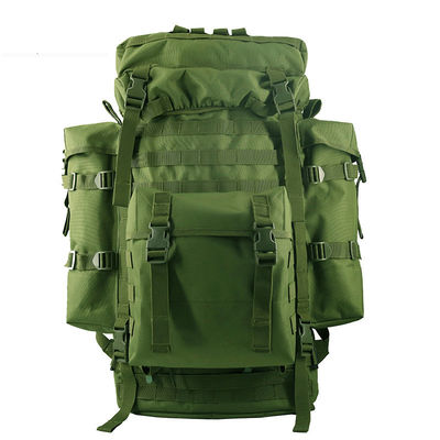 Mochila de viagem ao ar livre com fecho de fecho de grande capacidade e estilo contemporâneo
