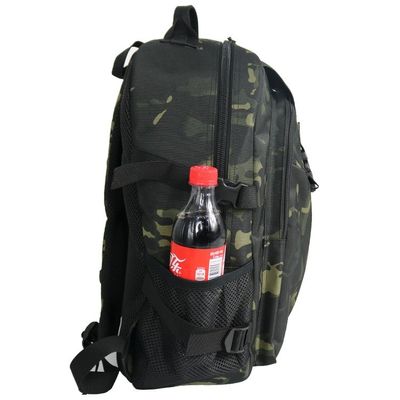 Mochila de viagem ao ar livre com design multifuncional e bolso de fechadura interior