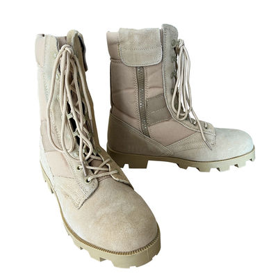 36-47 Botas de segurança de couro de camarão com sola de borracha