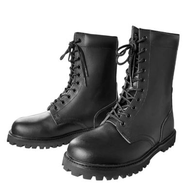 Botas de proteção de couro de vaca, com tampa dura e sola de borracha para manter o calor