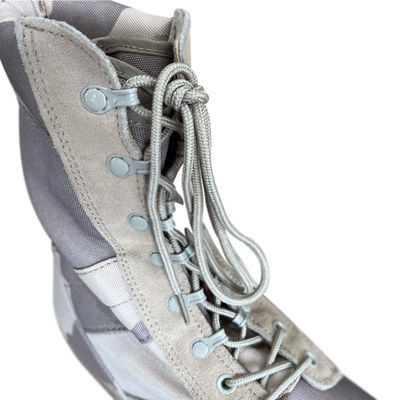 Botas de segurança de couro de oxford com sola de borracha