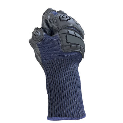 Luva antiderrapante para escalada ao ar livre cerca de 0,2 kg/par de material PU/Nylon/Fibra
