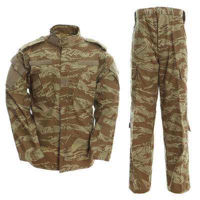 Traje de caminhada ao ar livre unisex com casaco de poliéster / algodão personalizado e calças impermeáveis