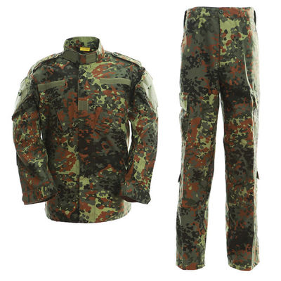 Traje de caminhada ao ar livre unisex com casaco de poliéster / algodão personalizado e calças impermeáveis
