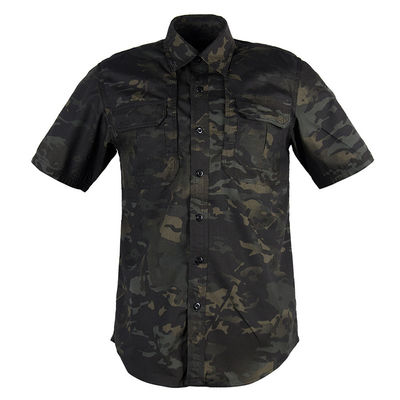 Estilo formal Manga curta uniforme de treino ao ar livre respirável e adequado para ativistas