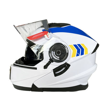 Temporada de Inverno CE Full Face PC Shield ABS capacete de motocicleta Outro tipo de padrão