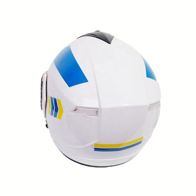 Motor Full Face Helmet PC Visors para XL Size Street Bike Motorcycle Touring ABS Helmet